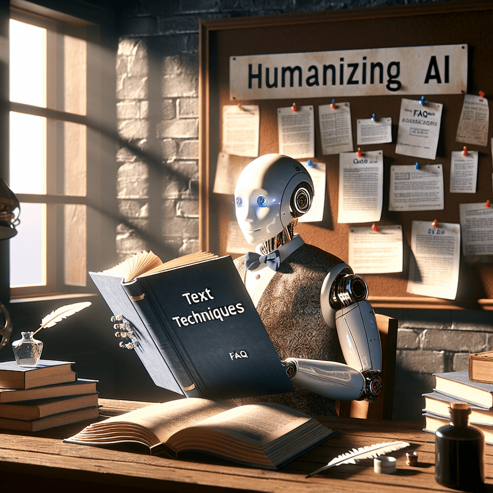 An image of Humanizing AI Text Techniques, Tips, And Faqs